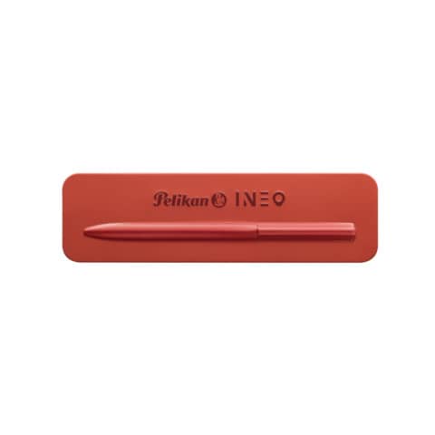 Penna a sfera Ineo Elements con astuccio in metallo Pelikan Ineo_Fiery Red